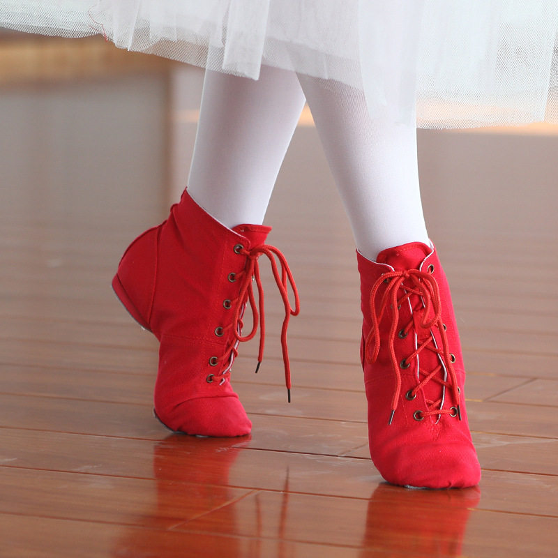 午后骄阳美观不美观舞蹈鞋软底女跳舞鞋练功鞋成人瑜伽鞋猫演出鞋