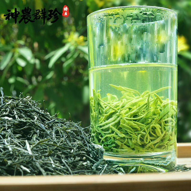 2024新春茶竹溪毛尖茶农家园茶手工绿茶湖北特产高香茶叶2件包邮