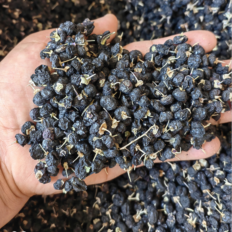 纯正黑枸杞新货散装青海黑枸杞子500g大果枸杞子原产地黑枸杞