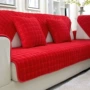 Lễ hội đám cưới sofa đỏ đệm vải đệm da chống trượt đệm sofa sang trọng bao gồm sofa thời trang - Ghế đệm / đệm Sofa nệm lót ghế