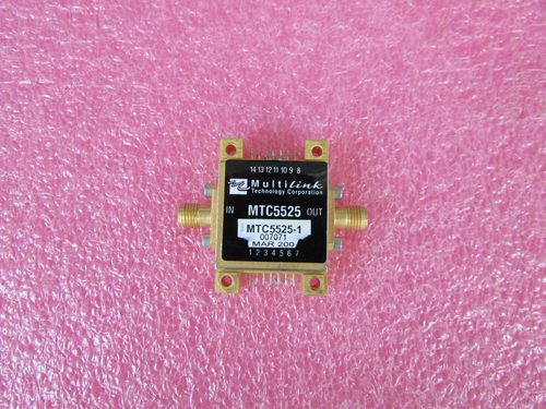 MTC5525 30KHz-11GHz 35dB 7.25VPP限幅调制调制驱动放大器