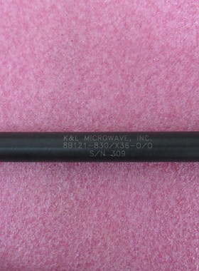 K&L进口 8B121-830/X36-O/O 799-859MHz 射频微波同轴带通滤波器