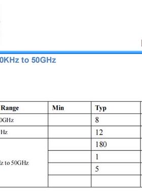 200KHz-50GHz 2.4mm接头 射频宽带高频180度电桥 180度移相器现货