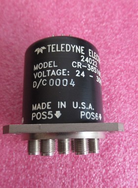 TELEDYNE进口 CR-38S160 DC-22GHz SMA头 SP6T 射频微波同轴开关