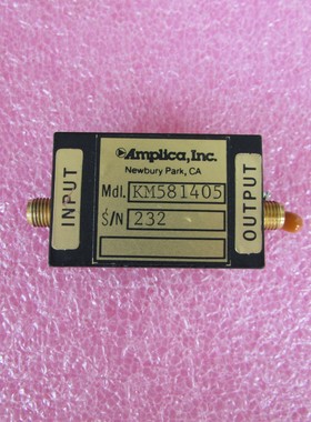 Amplica进口KM581405 4-19.5GHz 10dB 15dBm射频低噪声放大器
