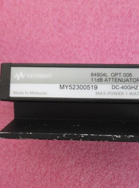84904L Agilent DC-40GHz 11dB 1dB步进 2.4mm射频电控步进衰减器