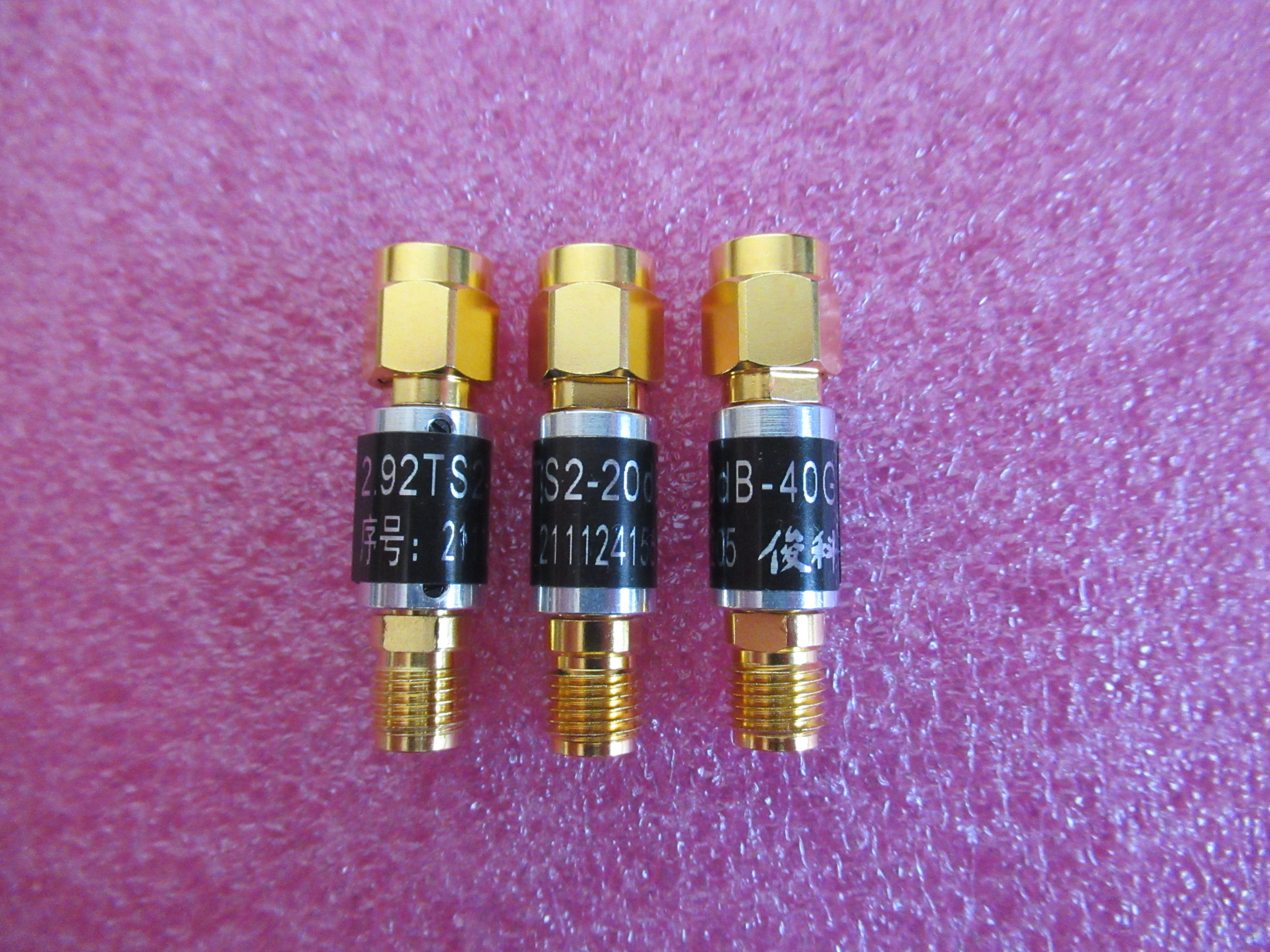 俊科2.92TS2-20dB-40G固定衰减器