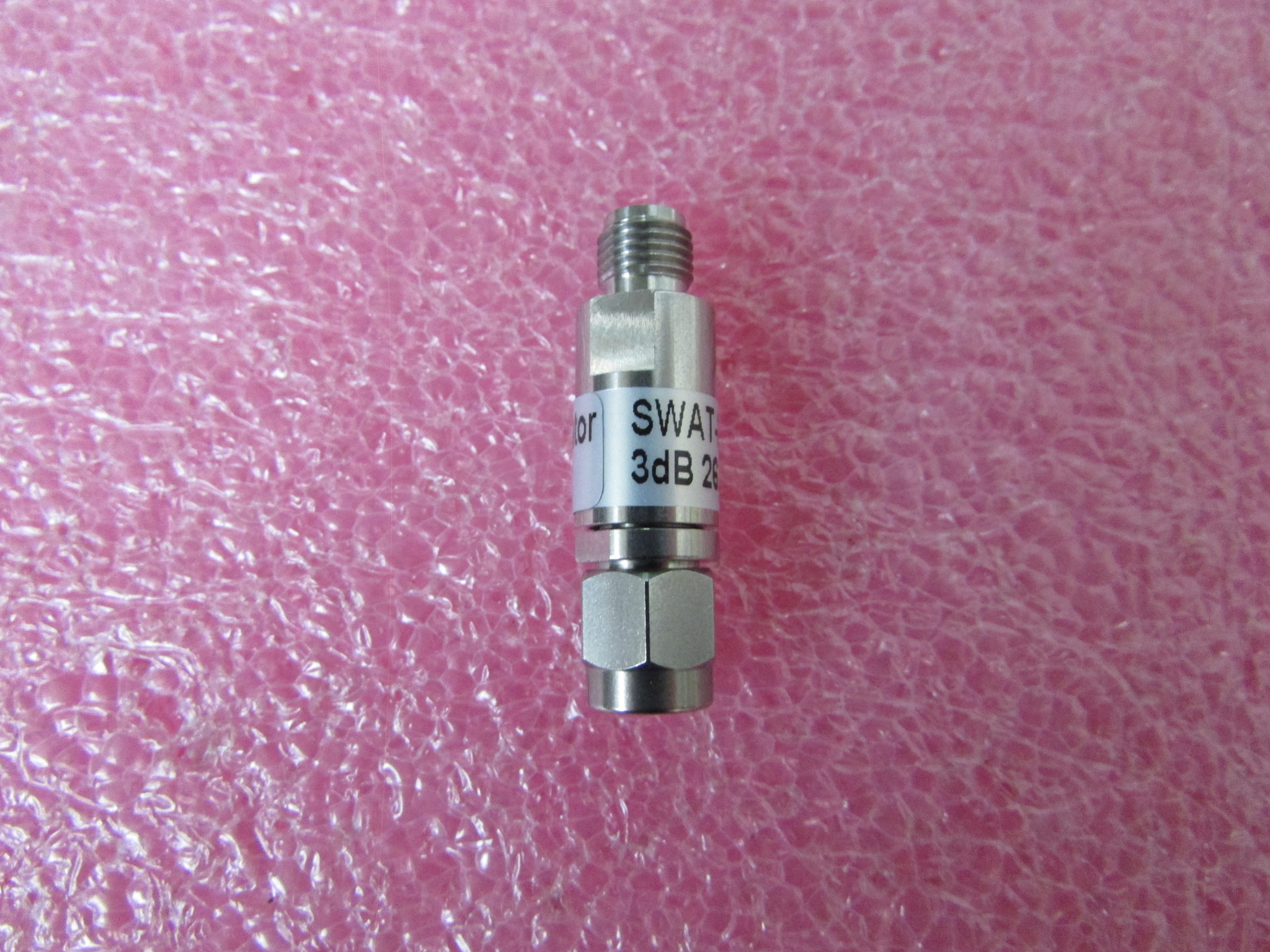 SHW产SWAT-26-03dB DC-26.5GHz 3dB 2W SMA射频同轴固定衰减器