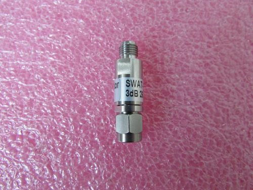 SHW产SWAT-26-03dB DC-26.5GHz 3dB 2W SMA射频同轴固定衰减器