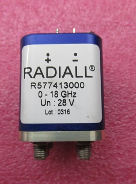 Radiall R57741300 DC-18GHz 28V DBDP SMA 240W 射频同轴开关