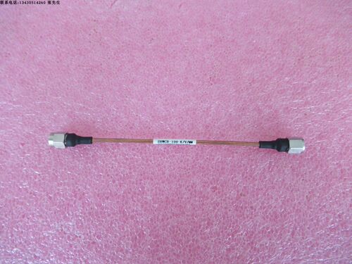 SHWCB-100-K/V/MM 2.92mm-1.85mm公 40GHz100cm射频半钢电缆跳线