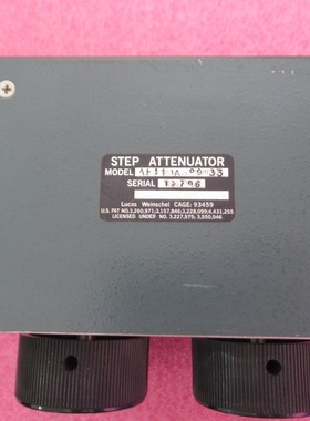 Weinschel AF119A-99-33 DC-18GHz 0-99dB 2W 射频手调步进衰减器