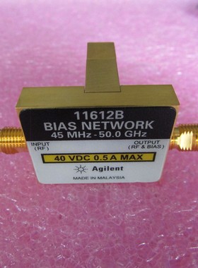 Agilent进口11612B 45MHz-50GHz 2.4mm母射频微波网络偏置器