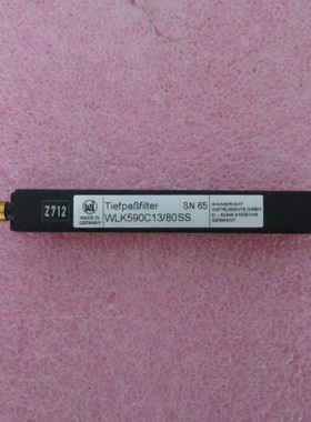 WI WLK590C13/80SS DC-590MHz SMA 射频 微波 同轴 低通滤波器