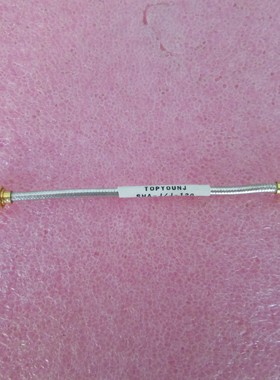 TOPYOUNG DC-18GHz SMA公-SMA公 12CM 射频微波同轴半柔电缆跳线