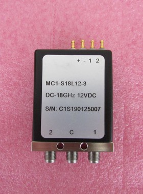 MAGVENTION MC1-S18L12-3 DC-18GHz 12V SPDT 射频微波同轴开关
