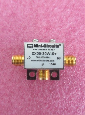 MINI进口 RF/LO:300-4000MHz 中频DC-950MHz SMA射频双平衡混频器