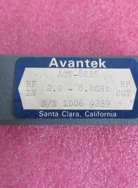 AVANTEK 2-8GHz 50dB 22dBm SMA 高增益 射频微波 电放大器