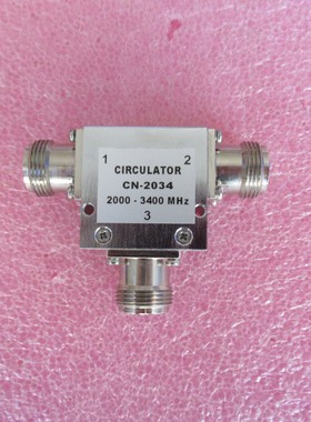 CN-2034 2000-3400MHz 200W N母射频微波大功率同轴环形器