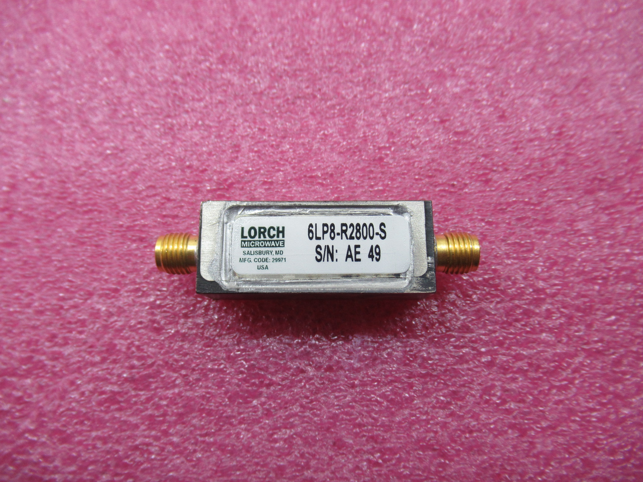 LORCHDC-3GHz低通滤波器