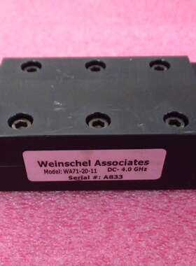 Weinschel WA71-20-11 DC-6GHz 20dB SMA母 50W 射频中功率衰减器