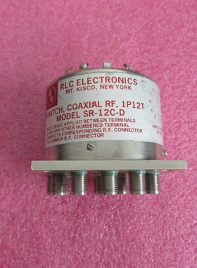 RLC SR-12C-R-D DC-18GHz 28V SP12T SMA 12端口 射频同轴开关