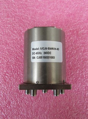 MCJ8-S04N24-4D DC-4GHz 24V SP8T SMA 射频微波同轴开关