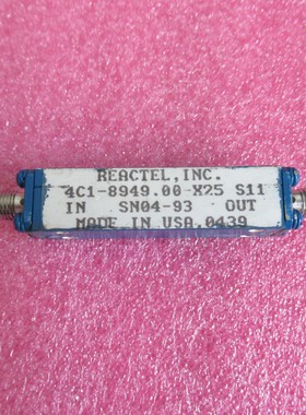 REACTEL 中心频率：8949MHz 8.901-8.995GHz SMA 射频带通滤波器