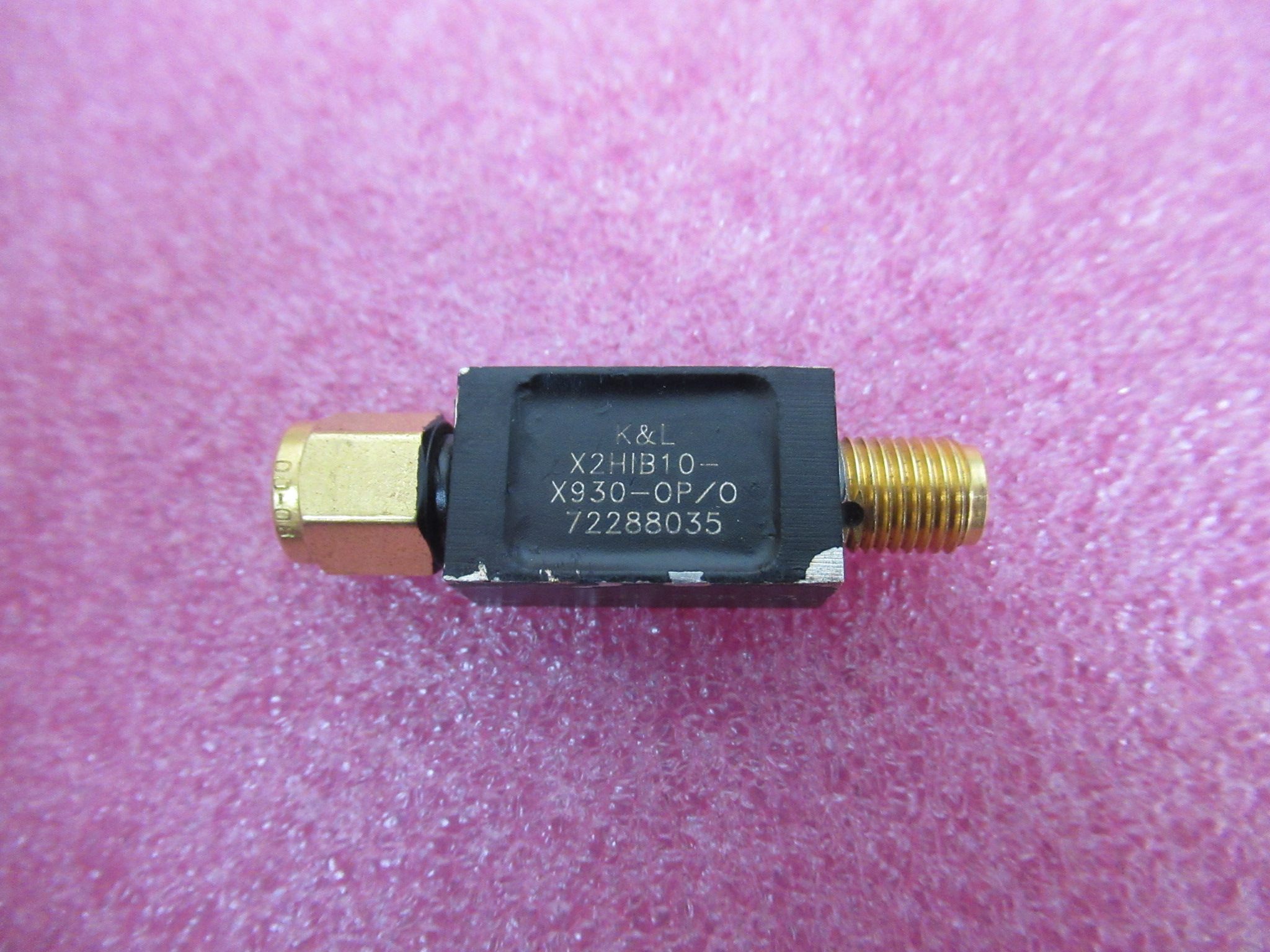 K&L930-6000MHz高通滤波器SMA头