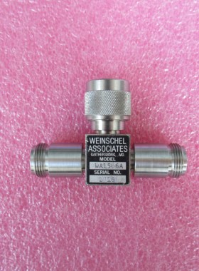 Weinschel进口WA1506A DC-18GHz N头射频微波一分二功分器