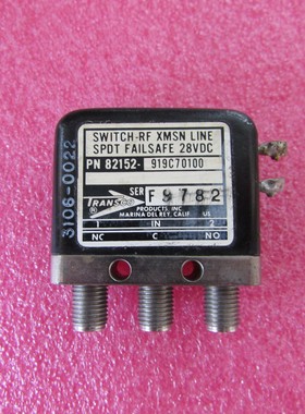 进口 82152-919C70100 DC-18GHz SMA 28V 单刀双掷 射频同轴开关