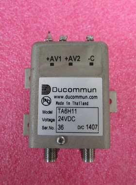 DUCOMMUN TA6H11 DC-18GHz DBDP SMA母 24V 射频微波同轴开关