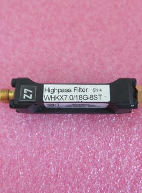 WI进口 WHKX7.0/18G-8ST 7-20GHz SMA 射频微波同轴高通滤波器
