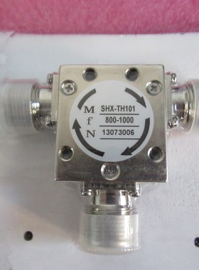 全新SHX SHX-TH101 800-1000MHz N母 100W 射频微波同轴环形器