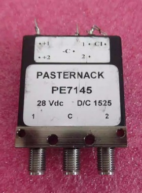 Pasternack进口 PE7145 DC-18GHz 35W 28V SMA SPDT 射频同轴开关