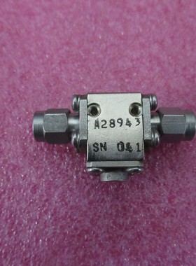 Harris进口 A28943 SMA公头 10-13GHz 射频同轴隔离器 指标包好