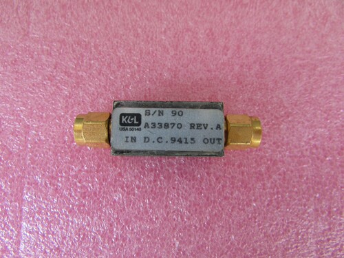 A33870900-3000MHz高通滤波器
