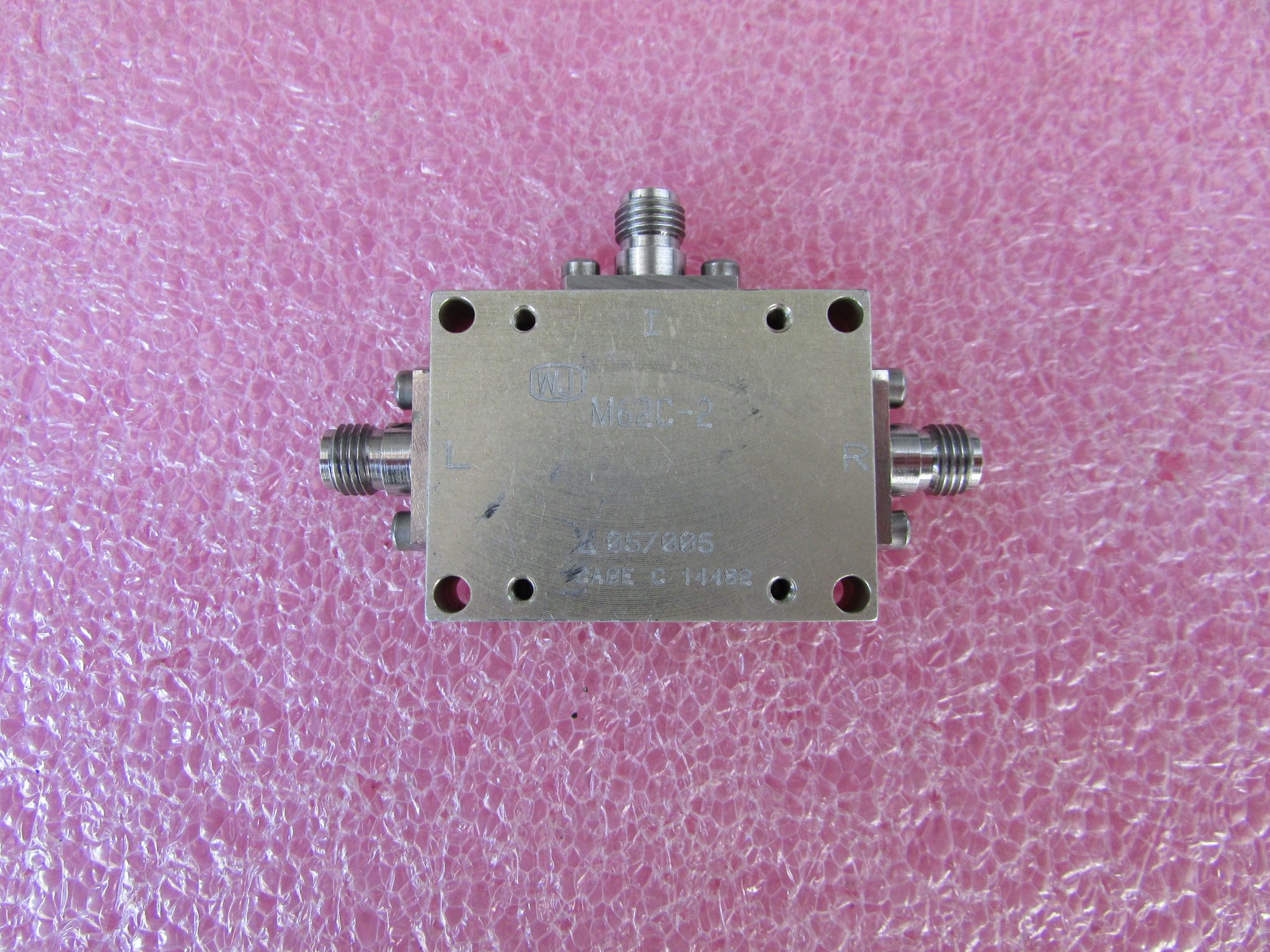 wj进口m62c-2 3-6ghz sma射频微波双平衡混频器