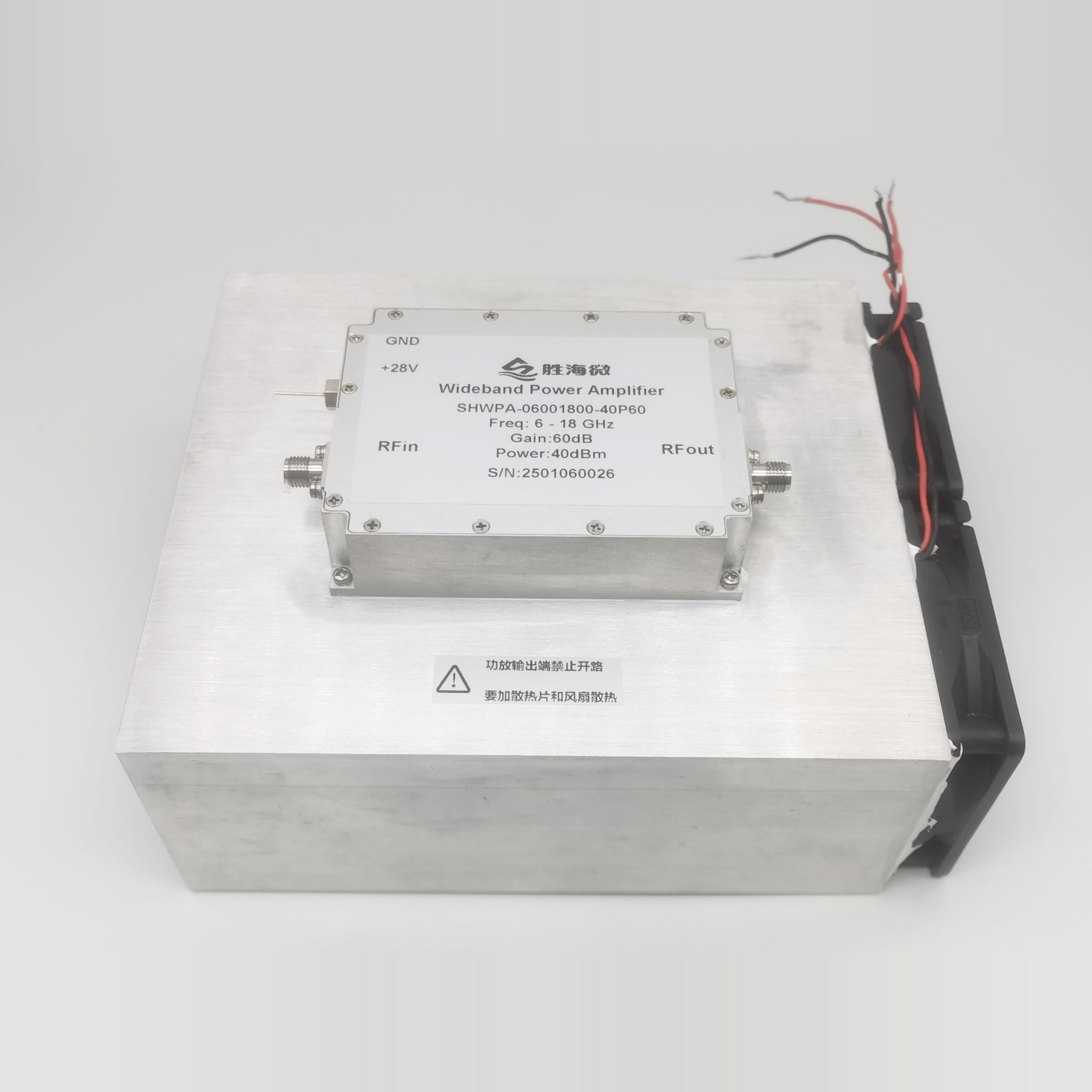6-18GHz40dBm/10W功率放大器