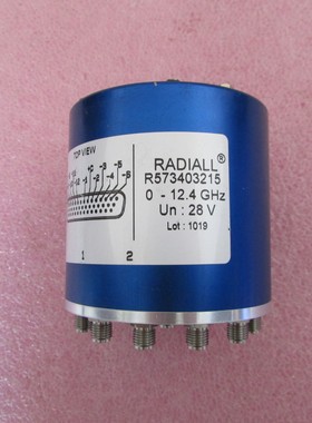RADIALL R573403215 SP12T DC-12.4GHz 28V SMA 射频微波同轴开关