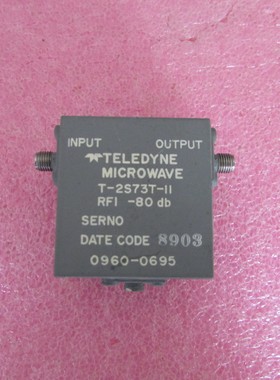 TELEDYNE T-2S73T-11 2.1-4.6GHz SMA母 射频微波同轴宽带隔离器