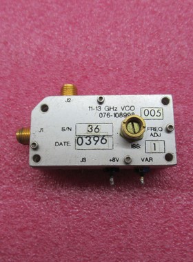 进口 076-108998-005 11-13GHz SMA母 射频微波VCO振荡器