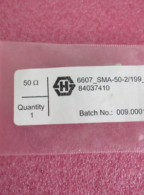 H+S 6607_SMA-50-2/199_NE DC-6GHz 7dB 2W RF 小功率固定衰减器