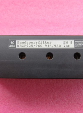 WI WRCF925/960-915/980-7SS 919-967MHz 射频可调带阻滤波器