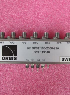 RF SP6T 100-2500-21A 10-3000MHz SPDT 同轴电子PIN开关