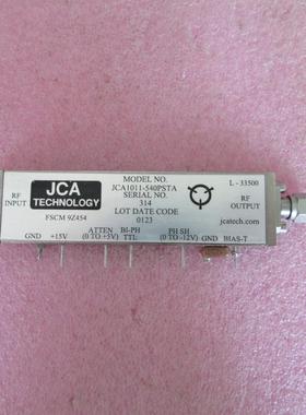 美国JCA进口 6-11GHz 40dB 23dBm SMA 射频微波宽带 VGC放大器