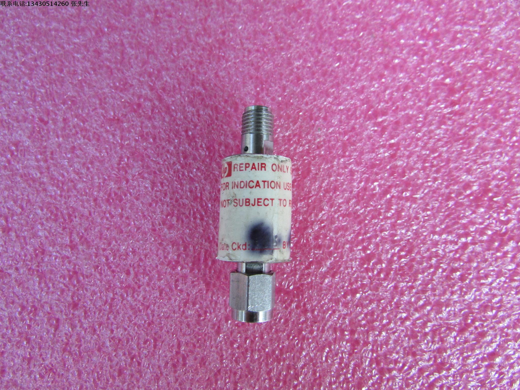 HP进口 10dB DC-18GHz 2W SMA射频微波同轴固定衰减器 质量包好，包能用  可提供详细测试图  成色好 衰  减  量: 10dB 频      率：DC-18GHz  接       头：SMA公-SMA母 功       率：2W /瓦