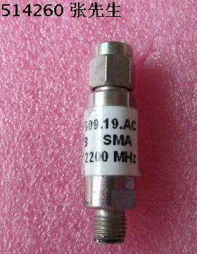 6609.19.AC 9dB DC-DC-2.2GHz 2W SMA RF 射频微波同轴固定衰减器