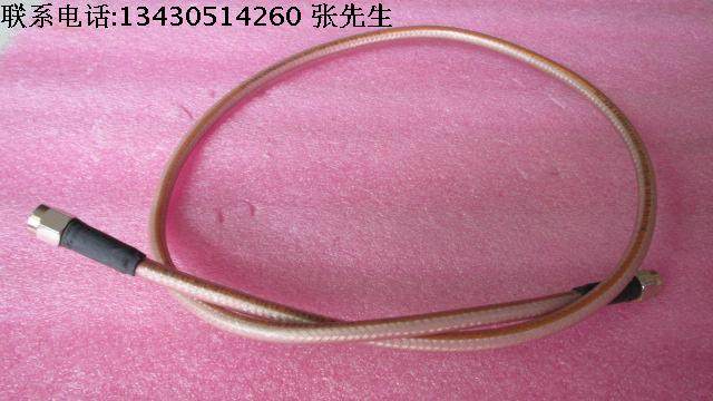 进口拆机 DC-6GHz SMA公-SMA公 60厘米 RF 高频同轴测试电缆跳线 质量包好，包能用  可提供详细测试图。请看以下。  跳线长度：60cm 工作频率：DC-6GHz 跳线接头： SMA公-SMA公  有不锈钢/镀金