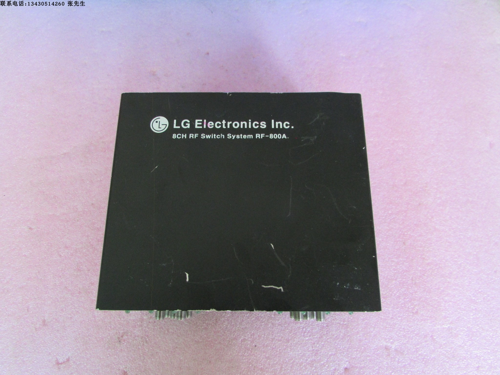 LG进口   RF800A  DC-20GHz   SP8T  SMA  射频微波同轴开关